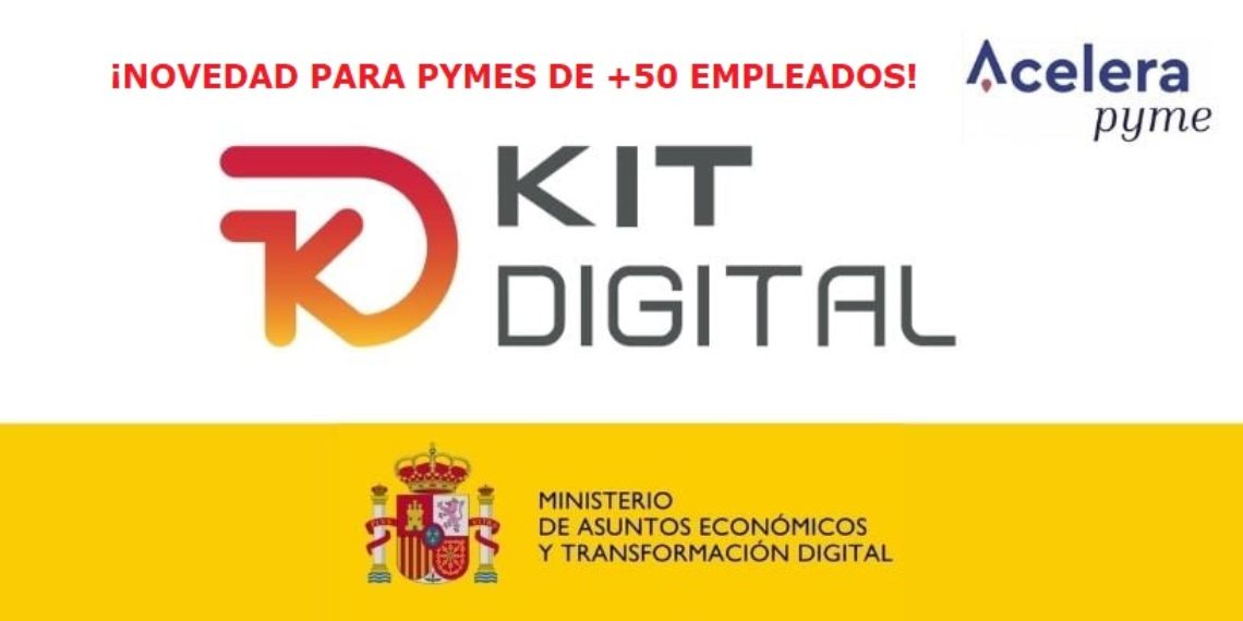 Subvención para software de recursos humanos en empresas de más de 50 trabajadores con el nuevo Kit Digital