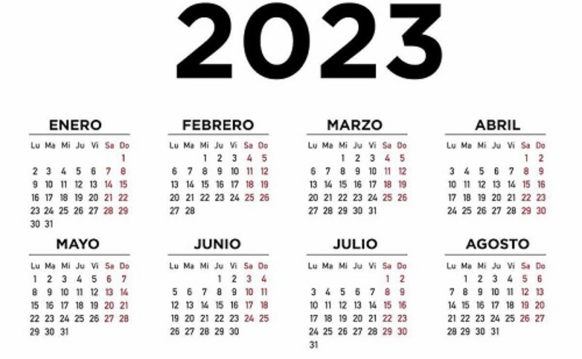 Calendario laboral de 2023, días festivos nacionales y regionales