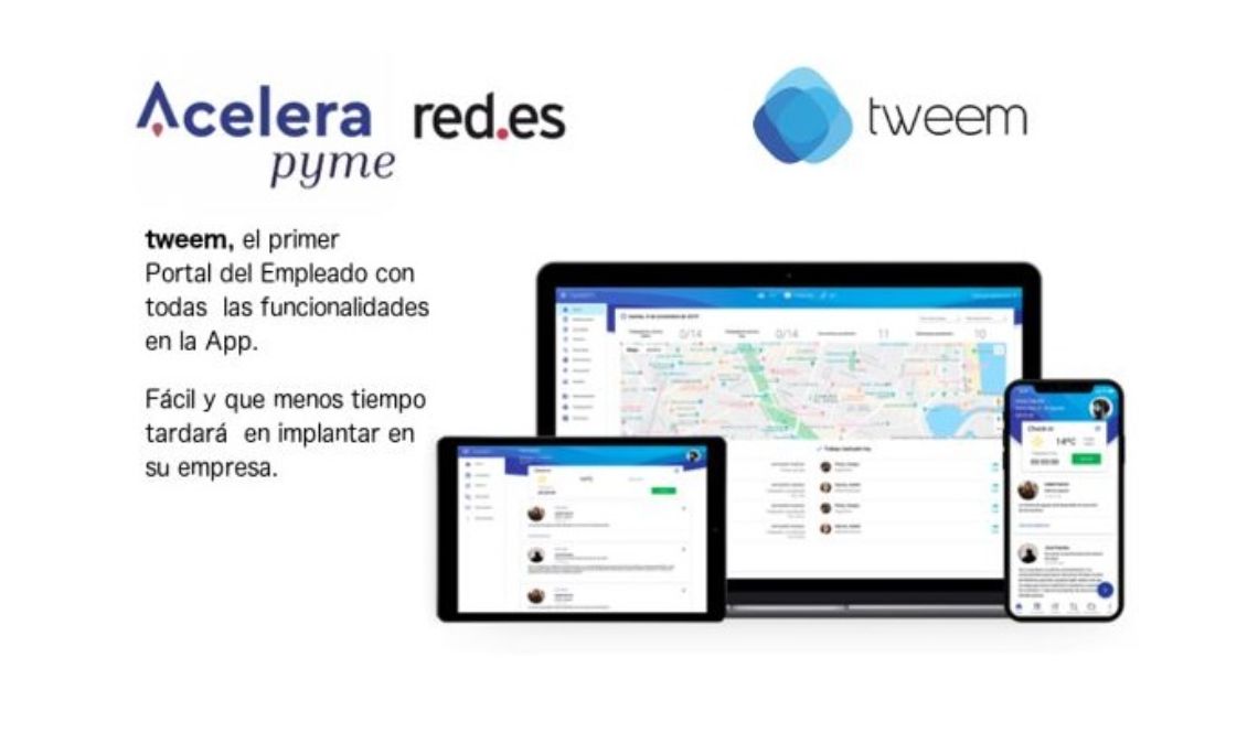  Tweem participa en la iniciativa Acelera Pyme de Red.es como solución para teletrabajo