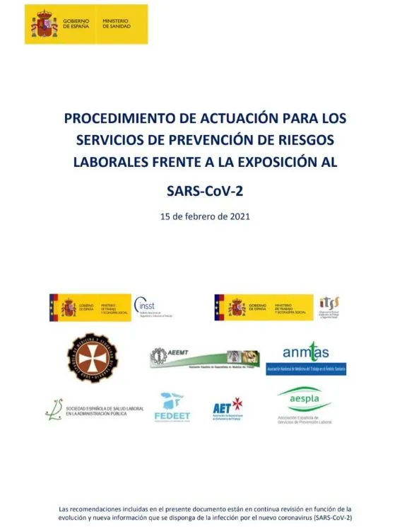 Descargar pdf procedimiento actuacion covid